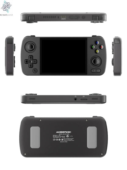 ANBERNIC RG405M Handheld Game Console 4'' IPS Touch Screen Android12 System T618 Metal Shell Retro Video Game Player 3000+ Games Ai-TechWorld 