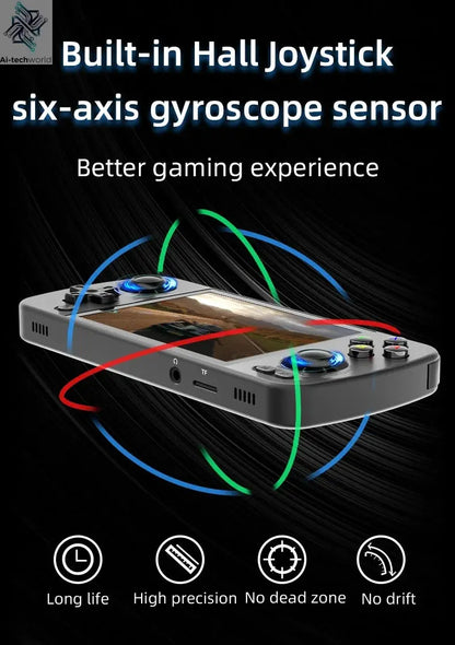 ANBERNIC RG405M Metal Handheld Game Console Android 12 System Unisoc Tiger T618 4 Inch IPS Screen Game Player Support OTA Update Ai-TechWorld 