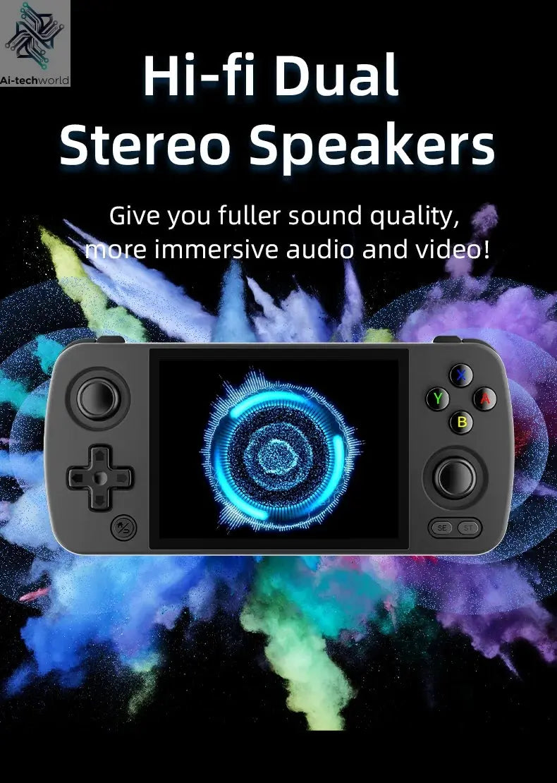 ANBERNIC RG405M Metal Handheld Game Console Android 12 System Unisoc Tiger T618 4 Inch IPS Screen Game Player Support OTA Update Ai-TechWorld 