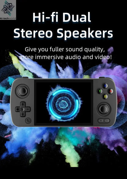 ANBERNIC RG405M Metal Handheld Game Console Android 12 System Unisoc Tiger T618 4 Inch IPS Screen Game Player Support OTA Update Ai-TechWorld 