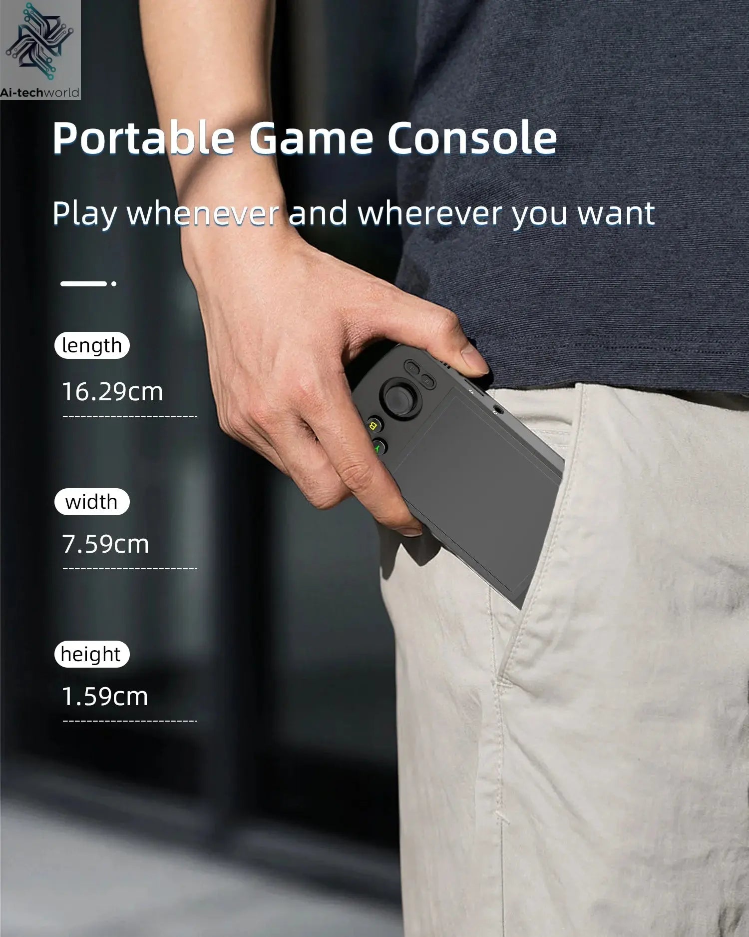 ANBERNIC RG405M Metal Handheld Game Console Android 12 System Unisoc Tiger T618 4 Inch IPS Screen Game Player Support OTA Update Ai-TechWorld 