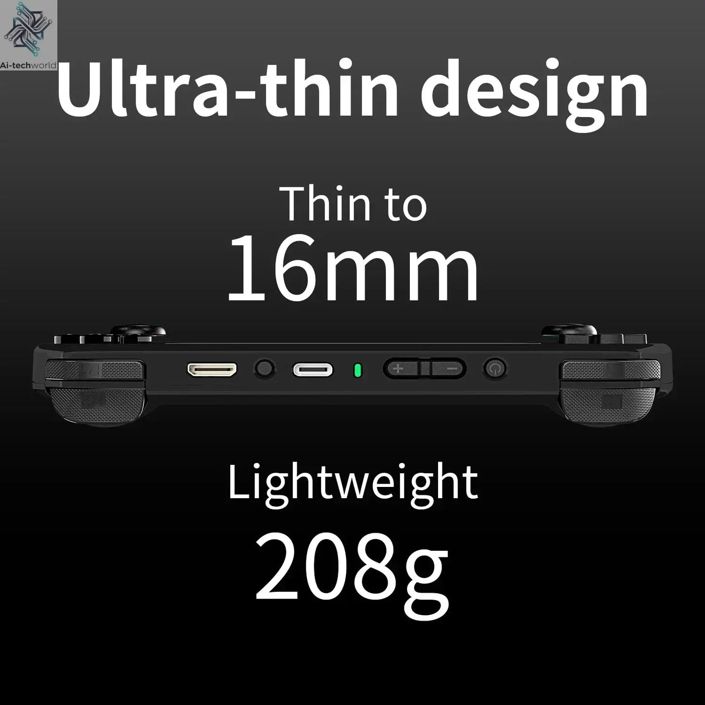 ANBERNIC RG40XX H Handheld Game Console 4'' Screen Linux System Joystick RGB Lighting Effect RG40XXH Video Player Smartpro Gifts Ai-TechWorld 
