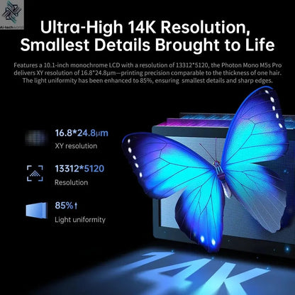 ANYCUBIC Photon Mono M5s Pro 10.1'' 14K High Speed LCD Resin 3D Printer Leveling Free Up to 150mm/h Impressora 3D Ai-TechWorld