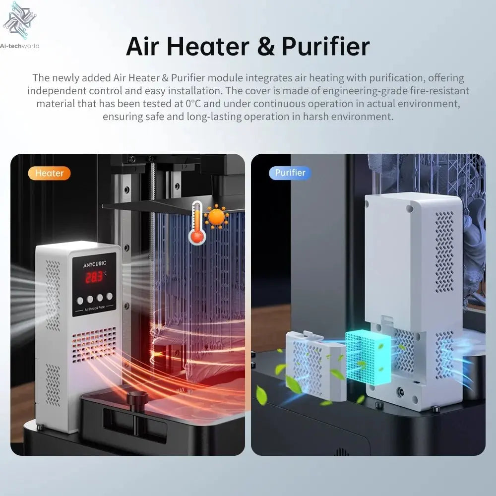 ANYCUBIC Photon Mono M5s Pro 10.1'' 14K High Speed LCD Resin 3D Printer Leveling Free Up to 150mm/h Impressora 3D Ai-TechWorld