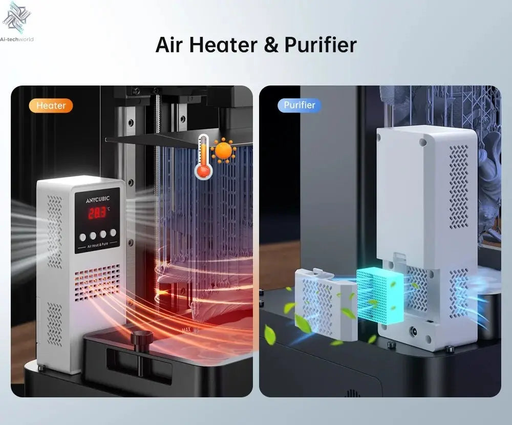 ANYCUBIC Photon Mono M5s Pro 10.1'' 14K High Speed LCD Resin 3D Printer Leveling Free Up to 150mm/h Impressora 3D Ai-TechWorld