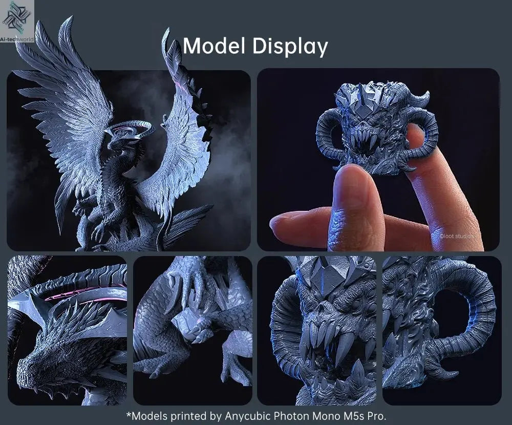 ANYCUBIC Photon Mono M5s Pro 10.1'' 14K High Speed LCD Resin 3D Printer Leveling Free Up to 150mm/h Impressora 3D Ai-TechWorld