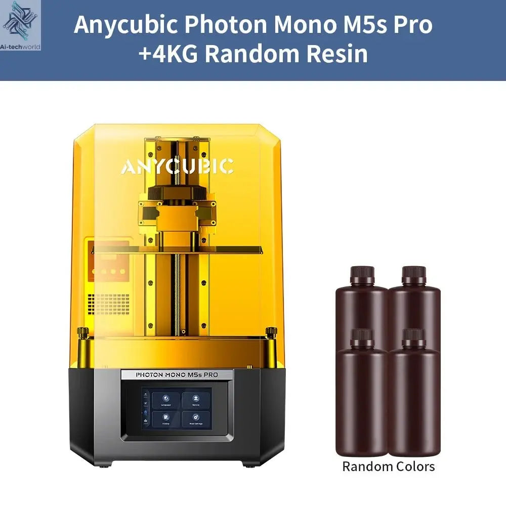 ANYCUBIC Photon Mono M5s Pro 10.1'' 14K High Speed LCD Resin 3D Printer Leveling Free Up to 150mm/h Impressora 3D Ai-TechWorld