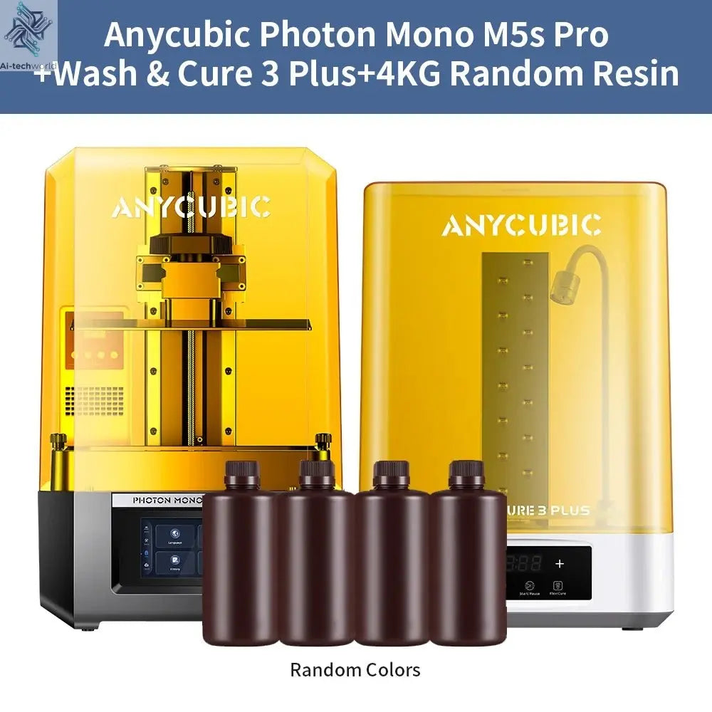 ANYCUBIC Photon Mono M5s Pro 10.1'' 14K High Speed LCD Resin 3D Printer Leveling Free Up to 150mm/h Impressora 3D Ai-TechWorld