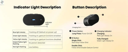AOCHUAN Smart XE AI Version Gimbal Stabilizer for Smartphone,NO APP AI Tracking gesture control gimbal with TikTok YouTube - Ai - TechWorld