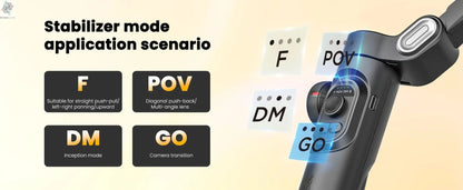 AOCHUAN Smart XE AI Version Gimbal Stabilizer for Smartphone,NO APP AI Tracking gesture control gimbal with TikTok YouTube - Ai - TechWorld