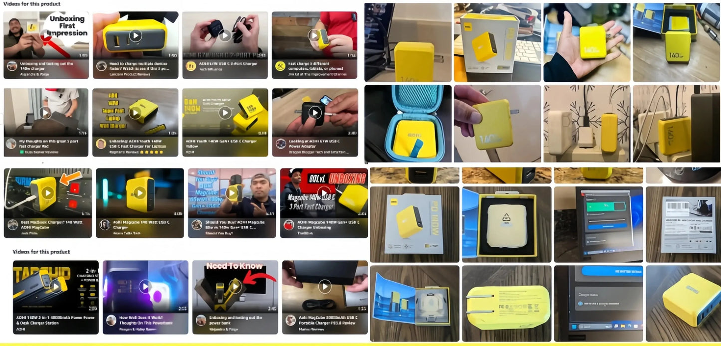 AOHI Magcube Pro 140W GaN Charger PD3.1 3-Port USB C Charger For Macbook Pro Laptop Fast Charger For iPhone 16 Xiaomi Tablet Ai-TechWorld 