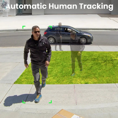 AOSU 3MP PTZ 4/8/12pcs Solar Camera 5000mAh Battery Wireless 2.4Ghz WIFI Camera PIR AI Detection 2 - Way Audio Outdoor CCTV Camera - Ai - TechWorld