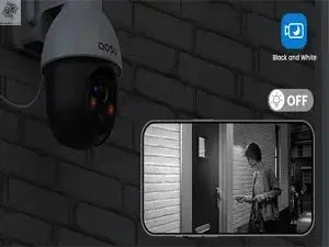 AOSU 3MP PTZ 4/8/12pcs Solar Camera 5000mAh Battery Wireless 2.4Ghz WIFI Camera PIR AI Detection 2 - Way Audio Outdoor CCTV Camera - Ai - TechWorld