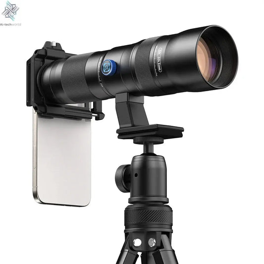 APEXEL Zoom Lens 20x-60x Telephoto Telescope Lenses Universal High Power Tele for Bird-watching Camping iPhone Android Phones Ai-TechWorld 