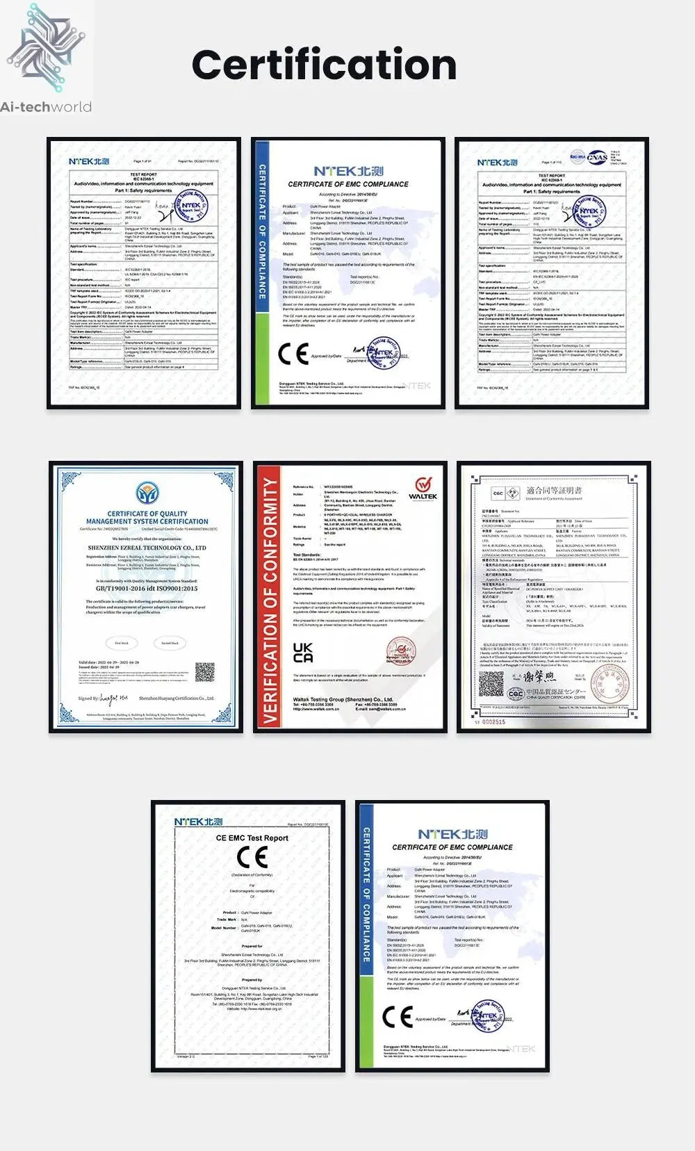 ASOMETECH 100W GaN Charger QC4.0 PD 67W 65W PPS Display Ai-TechWorld 