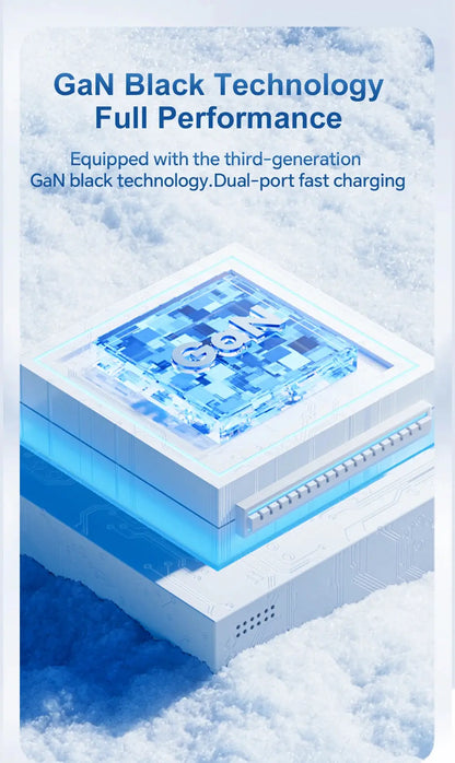 ASOMETECH 72W GaN USB Charger 4 Port With LED Display Ai-TechWorld 