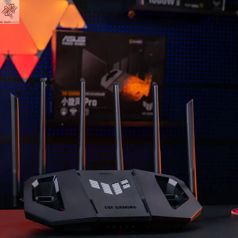 ASUS WiFi7 TUF GAMING BE6500 Gaming Router Ai Router Home WiFi Random Group Routing - Ai - TechWorld