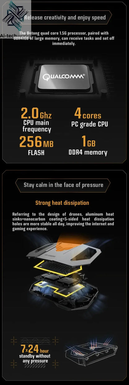 ASUS WiFi7 TUF GAMING BE6500 Gaming Router Ai Router Home WiFi Random Group Routing - Ai - TechWorld