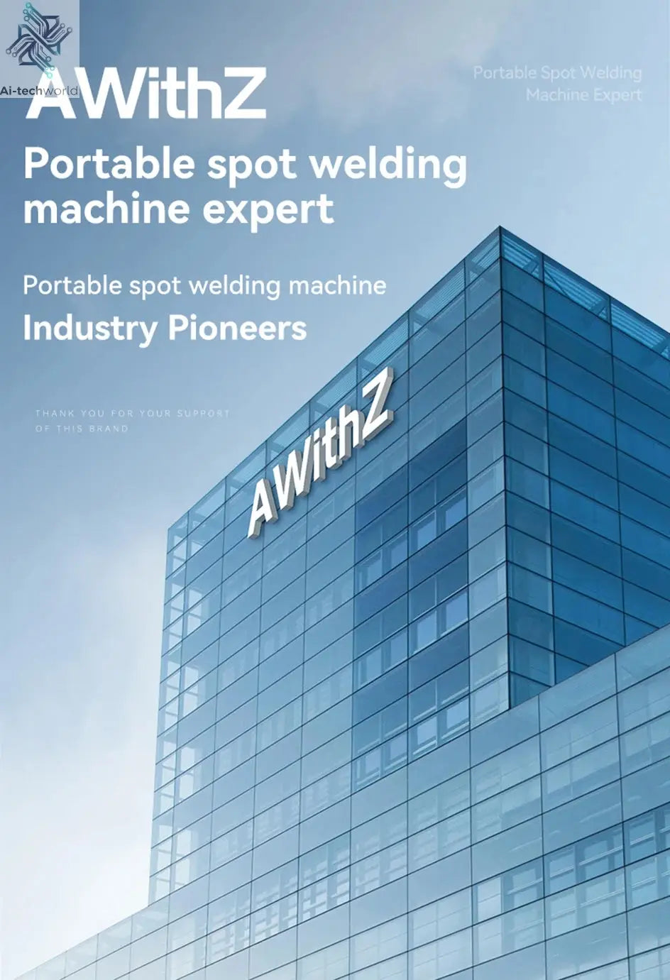 AWithZ UF20B Spot Welder Super Farad Capacitor Spot Welding Machine 18650 Lithium Battery DIY Nickel Sheet Welding Machine EU Ai-TechWorld 