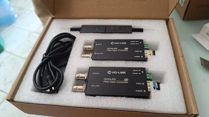 12G Fiber Optic SDI Transmission Remote Control System, with Optoelectronics Hybrid Transmit Signal and Power Supply, Outside Br Ai-TechWorld 