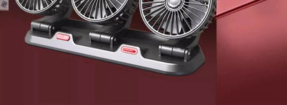 Adjustable 3 Head Car Fan USB/12V/24V Automotive Electric Fan Ai-TechWorld