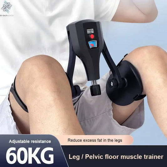 Adjustable Pelvic Floor Muscle Trainer Postpartum Repair Leg Clamp Kegel Trainer Men's Leg Slimming Device - Ai-TechWorld