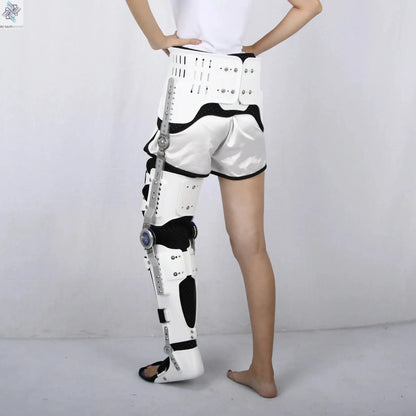 Adult Adjustable Hip, Crotch, Waist, Knee, Ankle and Foot Joint Fixation Brace, High and Low Paraplegic Walking Brace Ai-TechWorld 