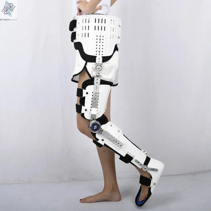 Adult Adjustable Hip, Crotch, Waist, Knee, Ankle and Foot Joint Fixation Brace, High and Low Paraplegic Walking Brace Ai-TechWorld 