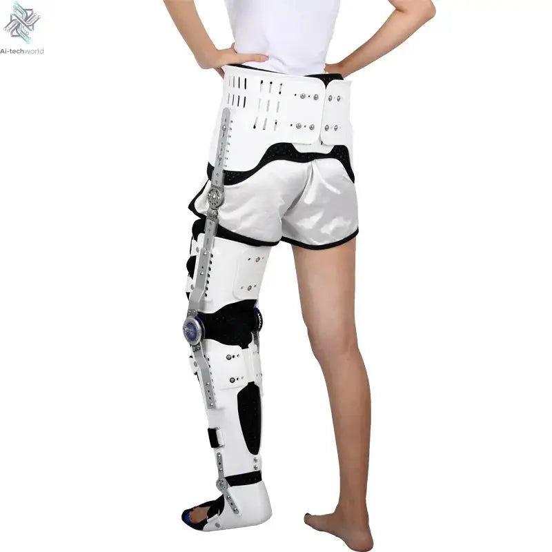 Adult Adjustable Hip, Crotch, Waist, Knee, Ankle and Foot Joint Fixation Brace, High and Low Paraplegic Walking Brace Ai-TechWorld 