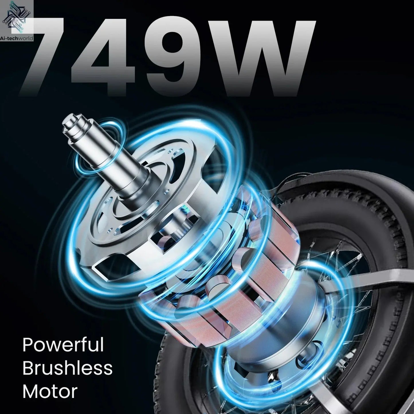 Adult Electric Bicycle – 60 - Mile Range, Hydraulic Brakes, Multi - Terrain E - Bike - Ai - TechWorld