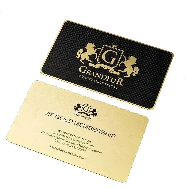 Affordable Personalized Brand Logo and Information Laser Engraving 0.8mm Matte Black Electroplated NFC Metal Business Cards Ai-TechWorld 