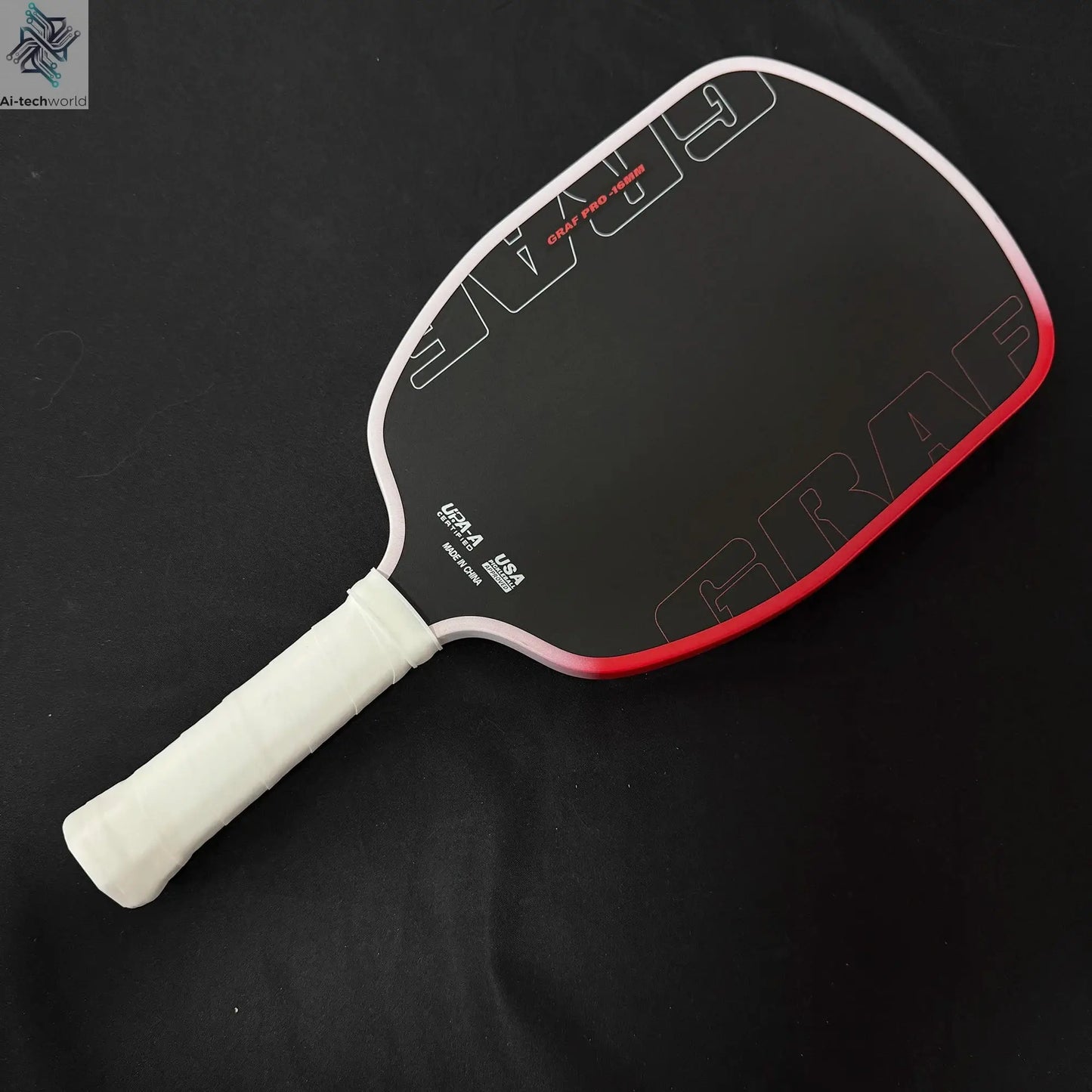 Agassi Pro IV 16mm Pickleball Paddle GEN 4 TFP Foam Core T700 Carbon Fiber Pickleball Rackets Increases Spin & Control Ai-TechWorld 