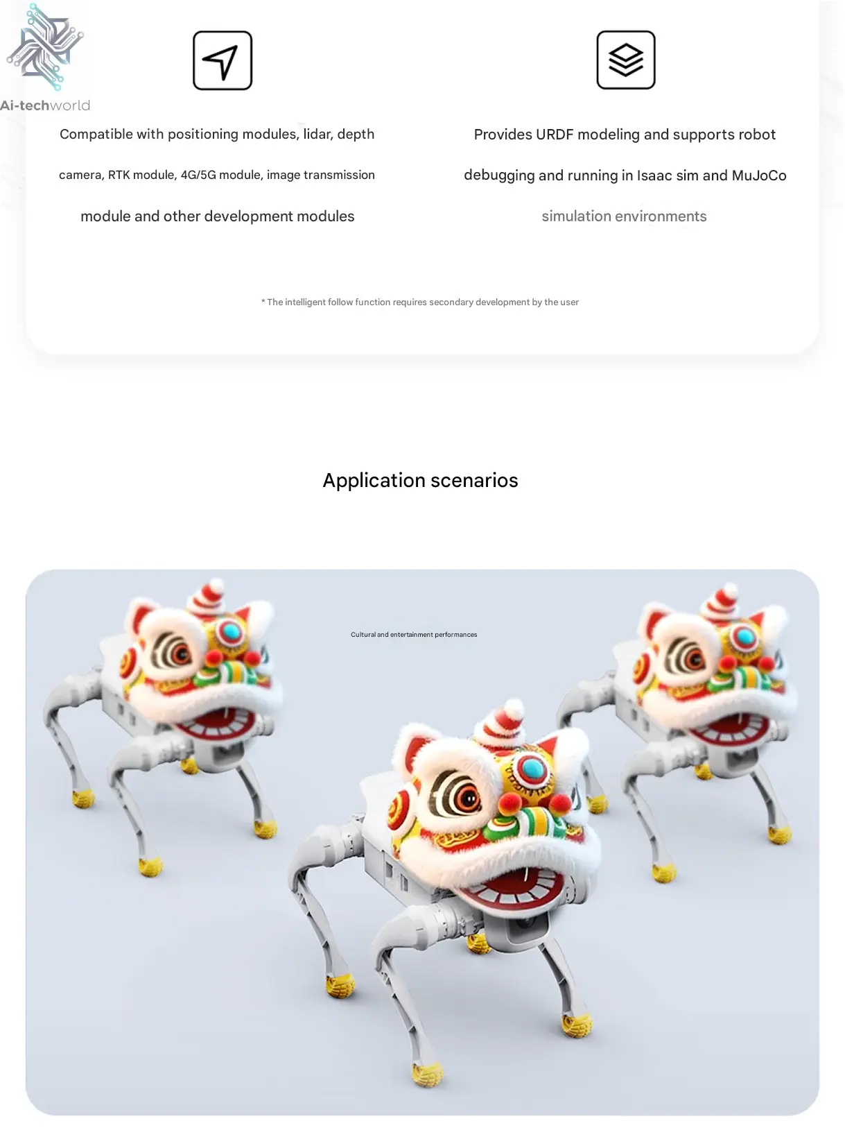 AgiBot D1 series quadruped robot, robot dog Ai-TechWorld 