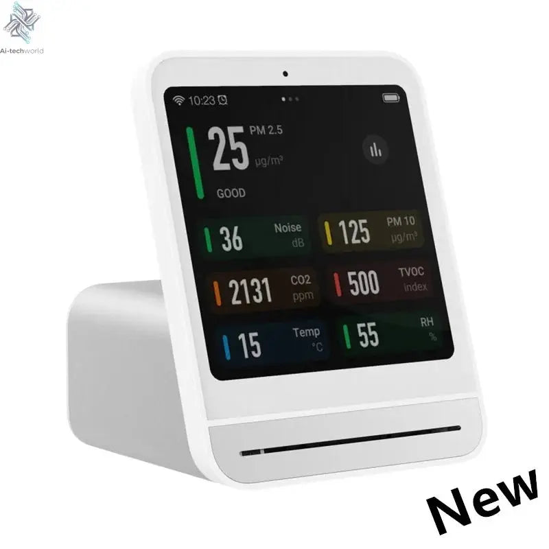Air Detector 2 – Smart Indoor Air Quality Monitor with Touchscreen & Mijia App Integration Ai-TechWorld
