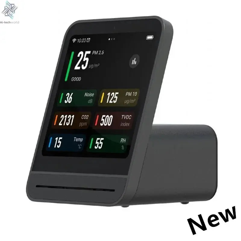 Air Detector 2 – Smart Indoor Air Quality Monitor with Touchscreen & Mijia App Integration Ai-TechWorld