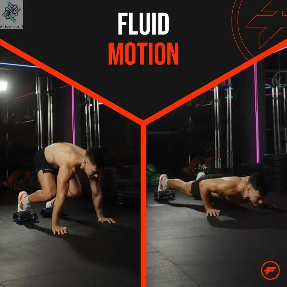 All-in-One 360° Multi-Directional Bodyweight Training System - Ab Roller, Push Up Bars, Core Sliders - Portable Home Gym for Ful - Ai-TechWorld