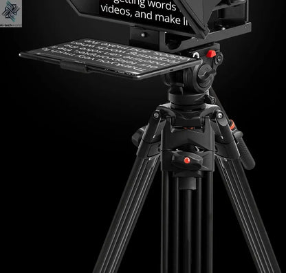 Ambitful T14 PRO Big Screen Prompter Professional Interview Foldable Teleprompter for Smartphone DSLR Camera Live Video Recordin Ai-TechWorld 