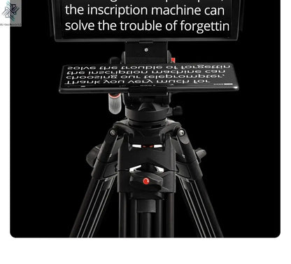 Ambitful T14 PRO Big Screen Prompter Professional Interview Foldable Teleprompter for Smartphone DSLR Camera Live Video Recordin Ai-TechWorld 