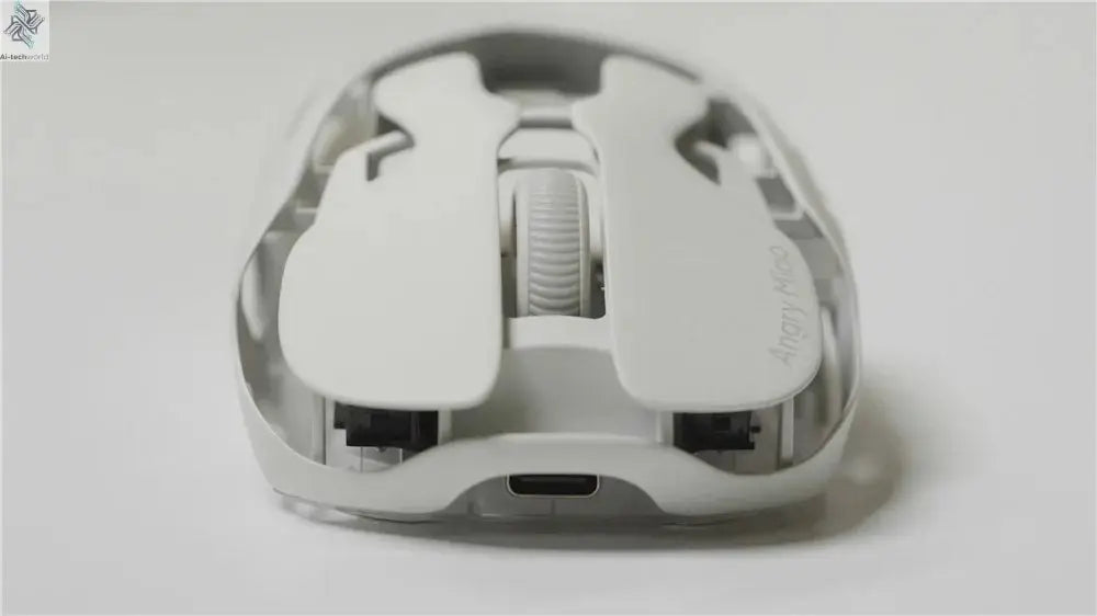 Angry Miao Infinity Gaming Wireless Mouse Hot-Swappable Metal Ultralight Hollow PAW3950 Dual 8K Wired Tri-Mode Ai-TechWorld 