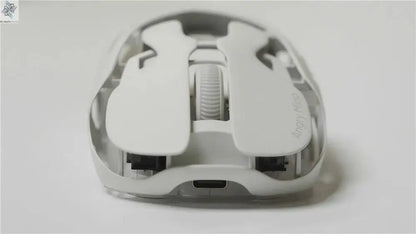 Angry Miao Infinity Gaming Wireless Mouse Hot-Swappable Metal Ultralight Hollow PAW3950 Dual 8K Wired Tri-Mode Ai-TechWorld 