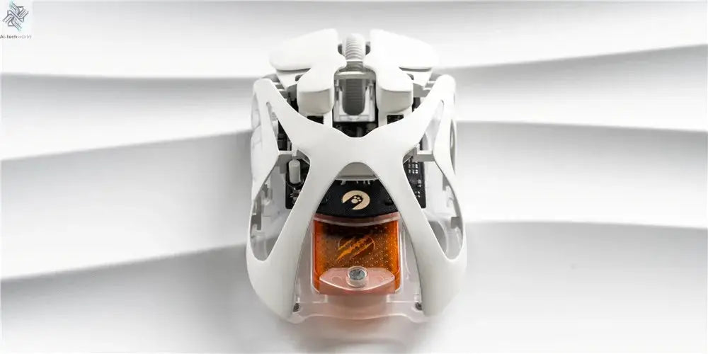 Angry Miao Infinity Gaming Wireless Mouse Hot-Swappable Metal Ultralight Hollow PAW3950 Dual 8K Wired Tri-Mode Ai-TechWorld 