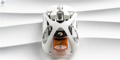 Angry Miao Infinity Gaming Wireless Mouse Hot-Swappable Metal Ultralight Hollow PAW3950 Dual 8K Wired Tri-Mode Ai-TechWorld 