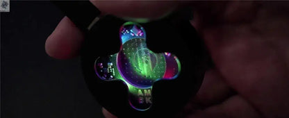 Angry Miao Infinity Gaming Wireless Mouse Hot-Swappable Metal Ultralight Hollow PAW3950 Dual 8K Wired Tri-Mode Ai-TechWorld 