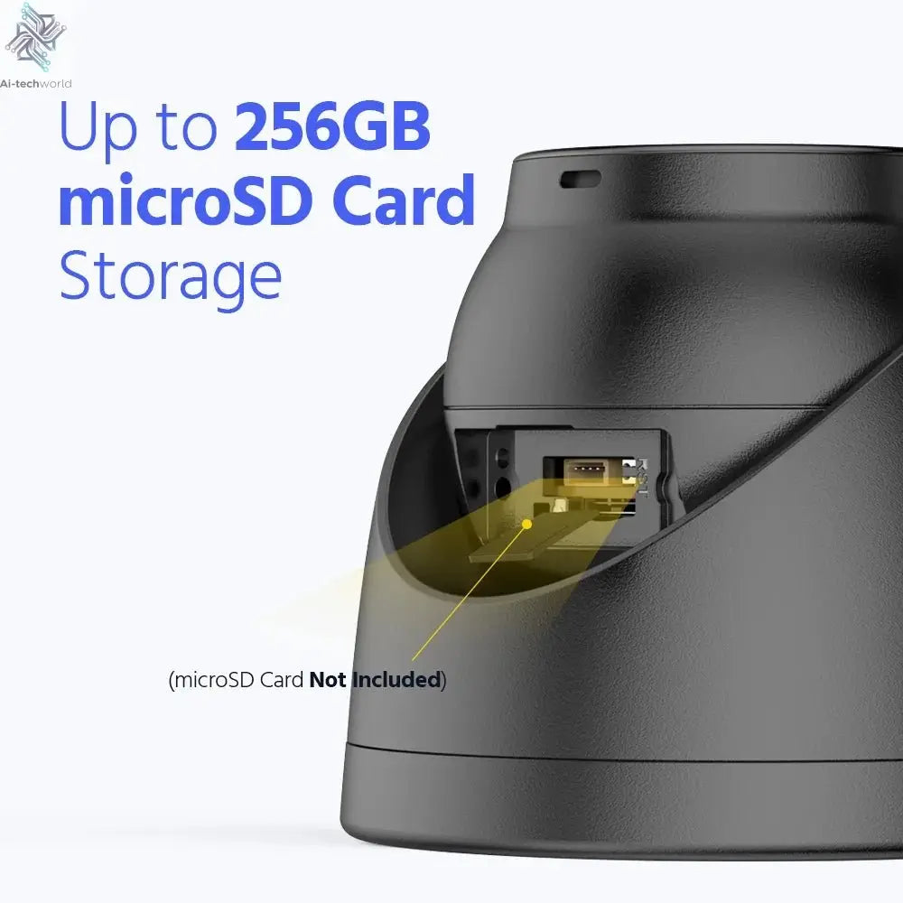 Annke AC500 3K IR Ultra HD IP PoE Camera Dual Light Outdoor PoE Security Camera Human Vehicle Detection Built - in Microphone - Ai - TechWorld