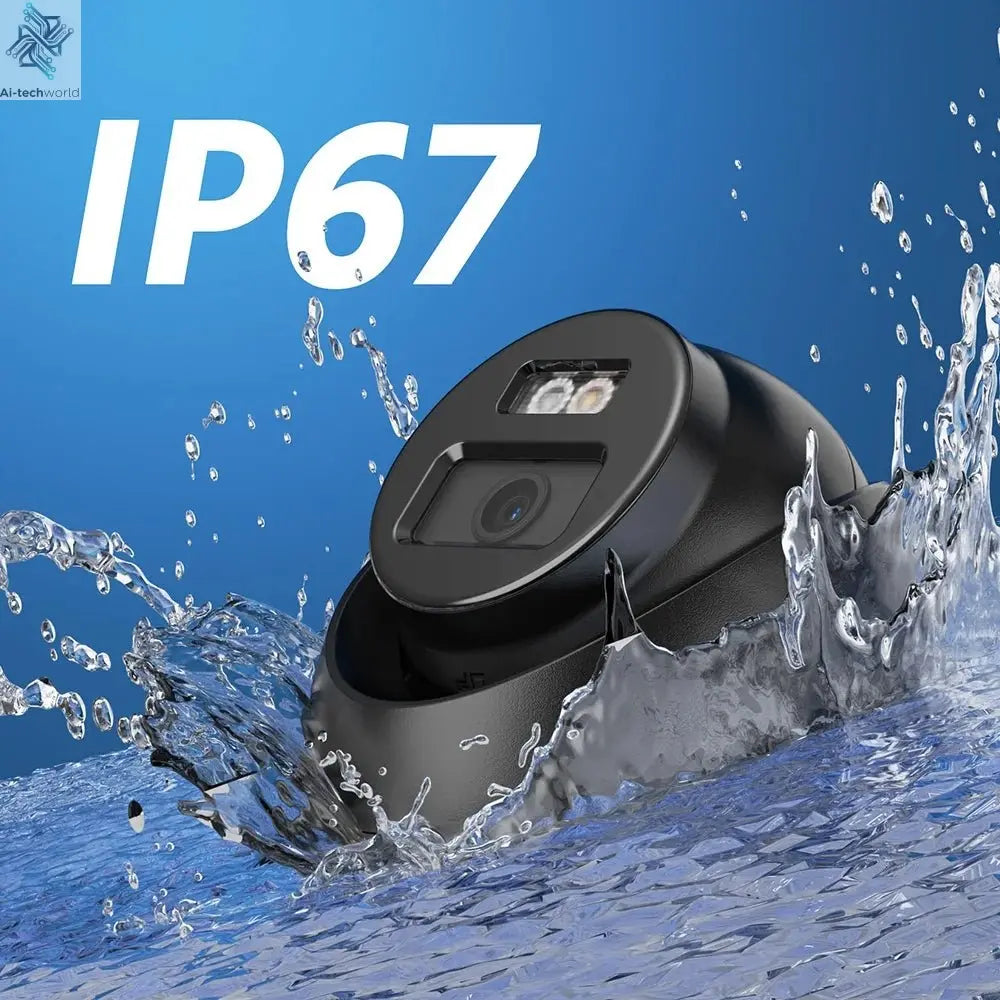 Annke AC500 3K IR Ultra HD IP PoE Camera Dual Light Outdoor PoE Security Camera Human Vehicle Detection Built - in Microphone - Ai - TechWorld