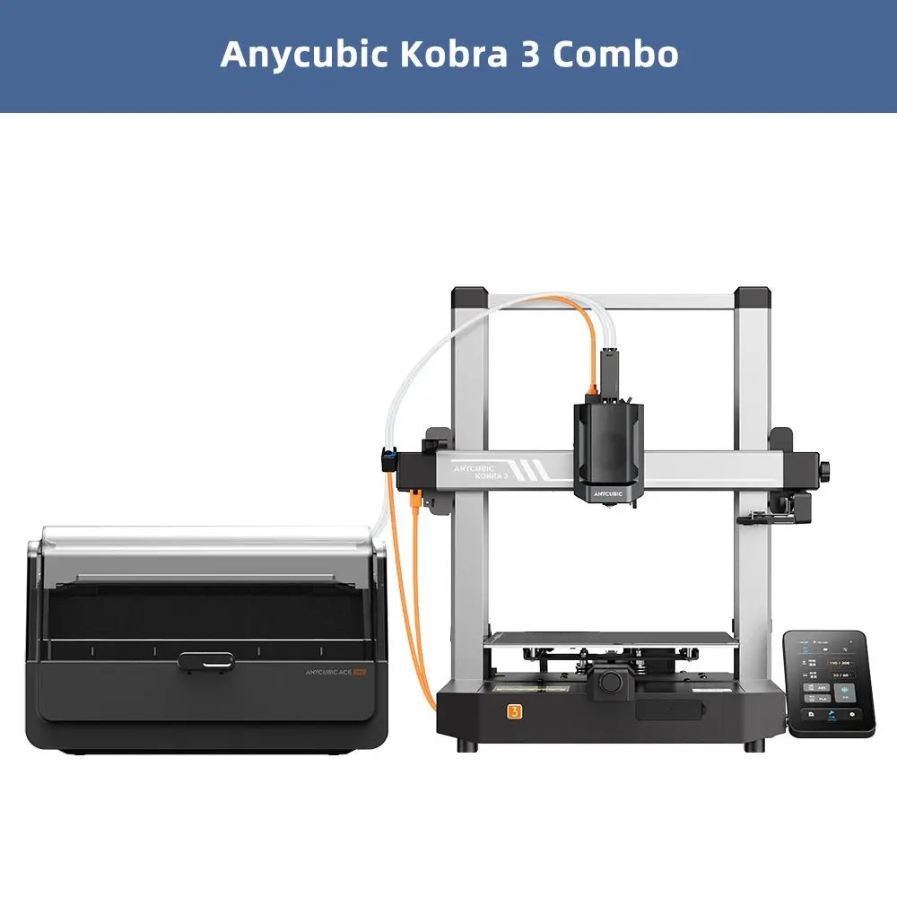 Anycubic Kobra 3 Combo Multi-Color FDM 3D Printer - High-Speed Printing, Large Build Volume - Ai-TechWorld