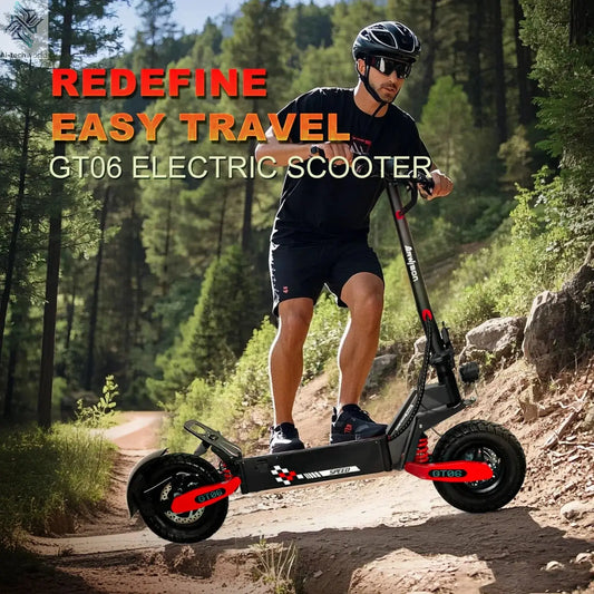 Arwibon GT06 1200W Foldable E-Scooter for Adults -Max Speed 25MPH, 48V 13AH/23.4AH, 11"Off-Road Tires | US Stock, Factory Direct Ai-TechWorld 