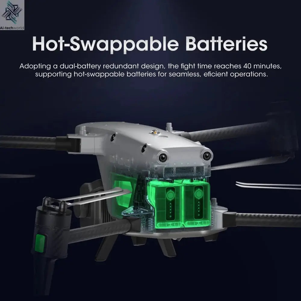 Autel Alpha Drone 4K HD Camara 15KM Image Transmission 720° Obstacle Avoidance Height Hold RC Drone for Aerial Photography Ai-TechWorld 