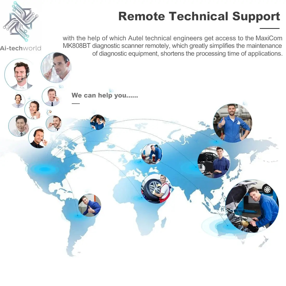 Autel MaxiIM KM100 Advanced One-Minute Key Generation Tool IMMO Key programming Key Renewal and Transponder Editing PK IM508S Ai-TechWorld 