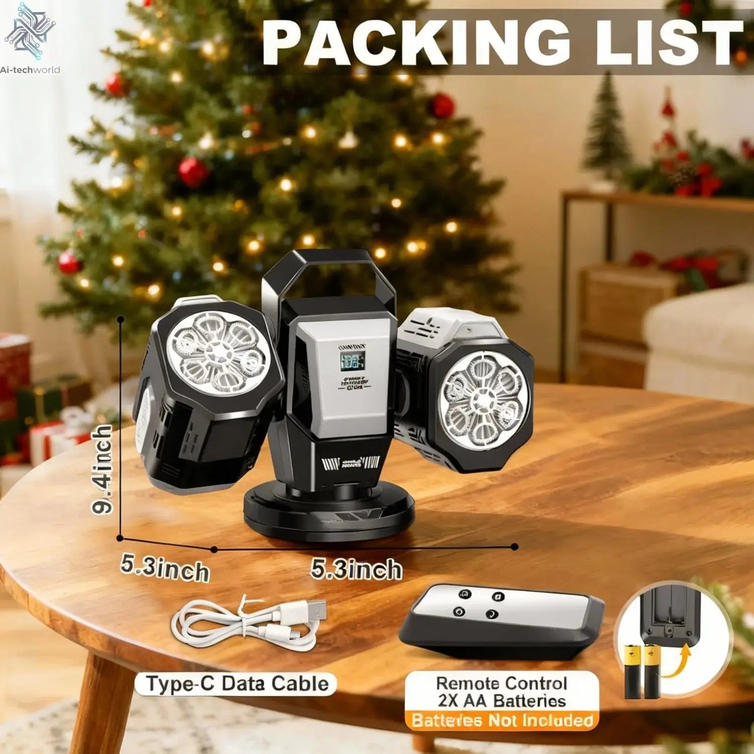 Auto Bubble Machine Remote Control 360 °   Rotation 1800Mah Type-C |   Perfect Gift for Outdoor Events Ai-TechWorld 